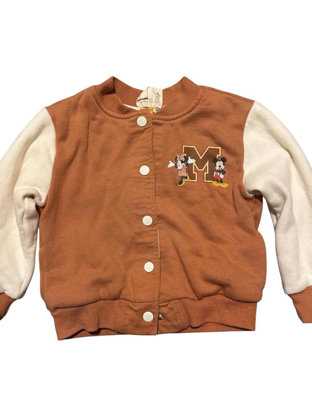 DISNEY KIDS Mickey & Minnie Varsity Jacket